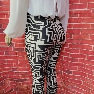 H&M X Richard Allen graphic leggings